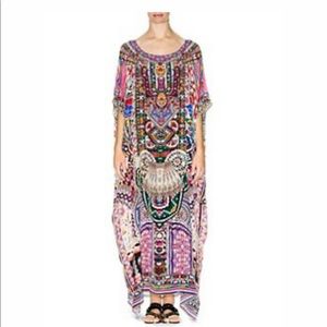 Camilla scoop neck caftan